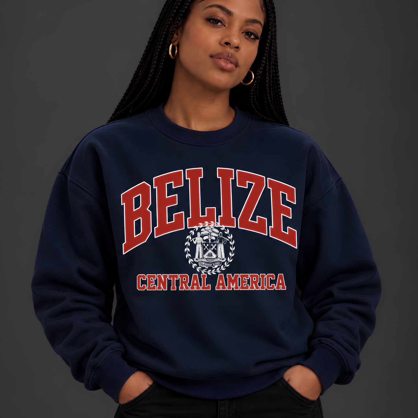 Belize Central America Crewneck